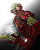 「IRON MAN」（アイアンマン）