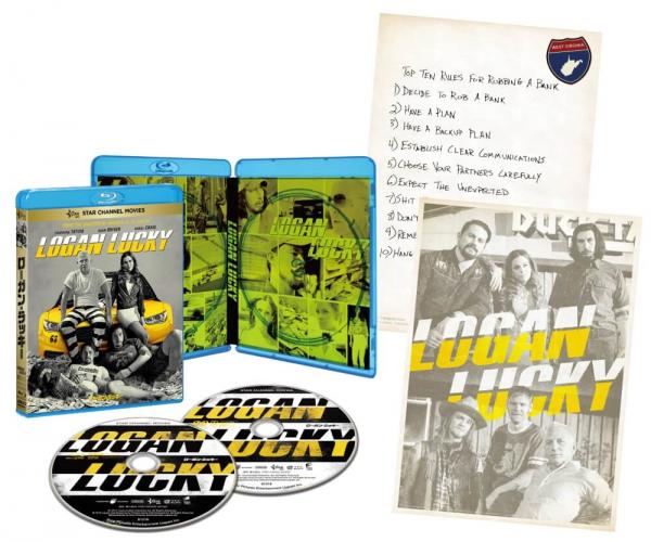 ローガン・ラッキー　ブルーレイ＆ＤＶＤセット【初回生産限定】
