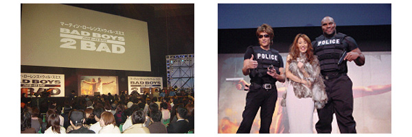 「バッドボーイズ 2バッド」特別試写会@日本武道館 「バッドボーイズ 2バッド」特別試写会@日本武道館